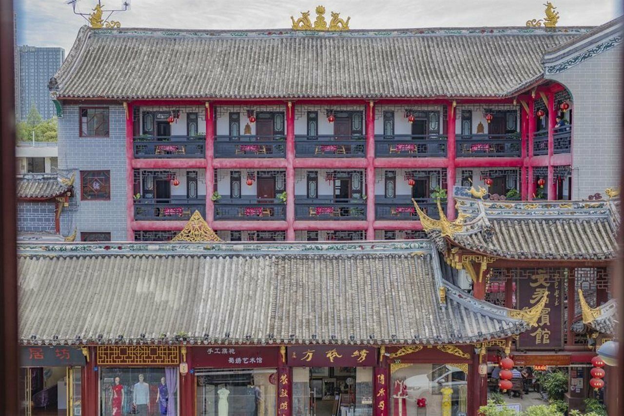 Chengdu Dreamstravelwenjuncourtyardhotel Exterior photo